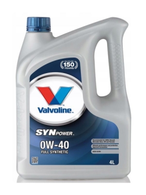 Motorolje VALVOLINE 872588 0W-40 SYNPOWER 4L