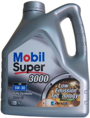 Motorolje MOBIL SUPER 5W30 151453 3000XE 4L