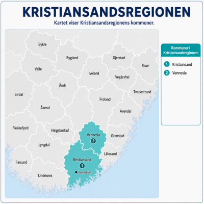 KRISTIANSAND-REGIONEN