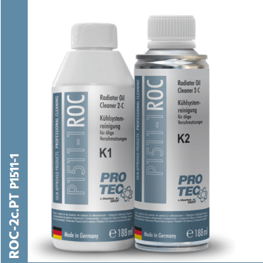 Radiator Oil Cleaner 2 - Components K1 + K2