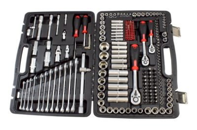 Værktøjssæt 1/2", 3/8", 1/4", 216 dele ROOKS OK-01.0216
