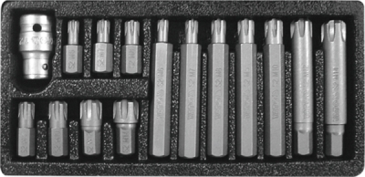 Specialnøglesæt RIBE M6–M14 – 15 dele YATO YT-0419