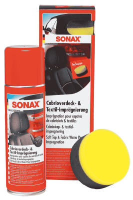 Cabrioletkaleche + Tekstilimprægne SONAX