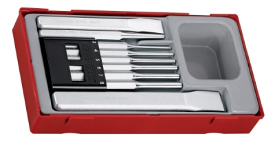 Kørner-, slagstift- og stiknøglesæt, 9 dele TENG TOOLS TNG-69220101
