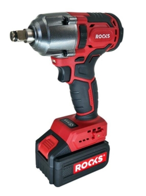 Batteridriven slagskruvdragare Rooks 1/2", 20 V 400nm, set 4ah med batteri och laddare OK-03.4303