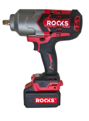 Batteridriven slagskruvdragare Rooks 1/2" 20V 1000/1200/1700 NM Med batteri 5AH och laddare OK-03.4305