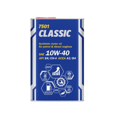 Motorolja MANNOL 7501 Classic 10W40 1 Liter MN7501-1ME
