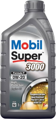 Motorolja Mobil SUPER 0W20 1L 3000 FORMULA P 157515
