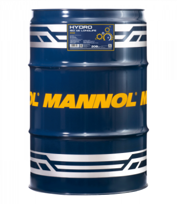 Hydraulolja ISO 46 Longlife 208 Liter MANNOL MN2102-DR-208