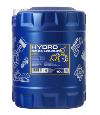 Hydraulolja ISO 68 Longlife 10 Liter MANNOL MN2103-10
