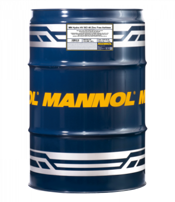 Hydraulolja HV ISO 46 Zinc Free 208 Liter MANNOL MN2206-DR-208