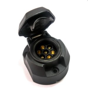 ELEKTRISK DRAGKROKSKONTAKT 7-POLIG (7 PIN) AMIO AMIO01258