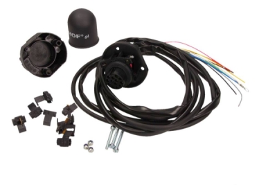UNIVERSAL ELEKTRISKT DRAGKROKSKABLAGE, 13-POLIGT KONTAKTUTTAG, KABEL 2000 MM STEINHOF STWUD-07