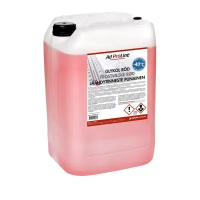 Glykol Röd färdigblandad 25l AdProLine 312025