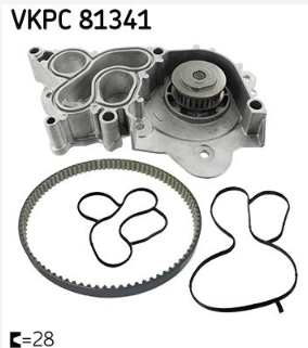 Vattenpump, motorkylning SKF VKPC 81341