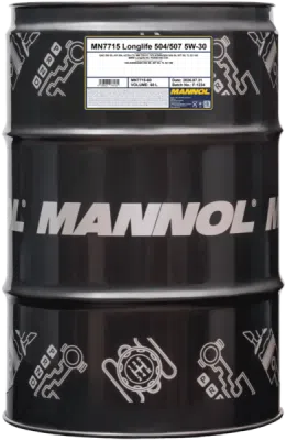 Motorolja MANNOL 7715 Longlife 504/507 5W-30 - 208 liter MN7715-DR