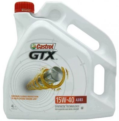 CASTROL 15W40 GTX 4L