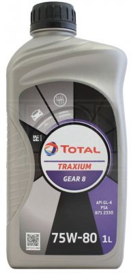 Total Traxium GEAR 8 75W80 1L