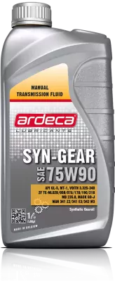 Gearolie Syn-Gear 75w90 - 1 ltr