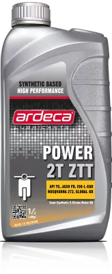 2 Taktsolie Power 2T ZTT - 1 ltr Semi-syntetisk