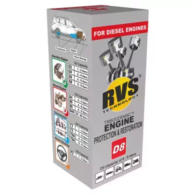 D8 RVS Technology® Diesel motorbehandling