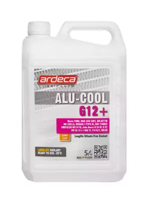Kølervæske Rød Alu Cool G12+ - 5 ltr