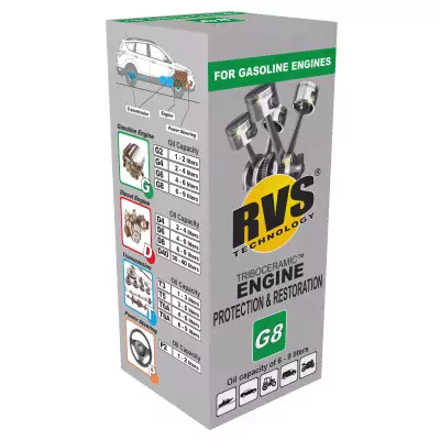 G8 RVS Technology® Benzin motorbehandling