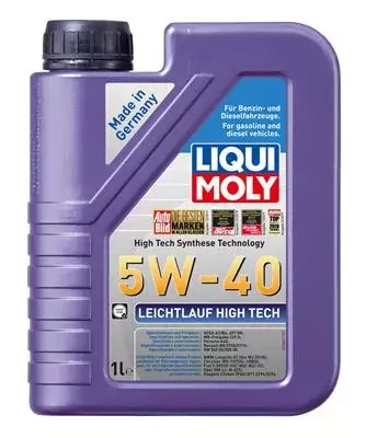 Motorolie High Tec 5W40 - 1 Liter