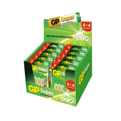 Gp super AA/AAA Mega-Pack 80 stk.