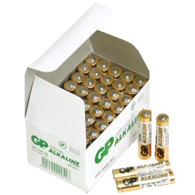 Gp lr03/aaa batterier 40 stk.