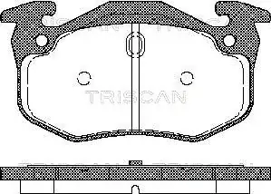Bremseklodser TRISCAN 8110 25018