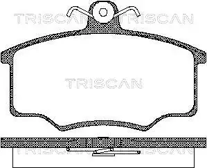 Bremseklodser TRISCAN 8110 29945