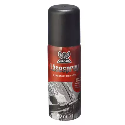 Basta Låsespray med teflon - Låseolie 50 ml
