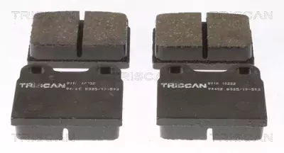 Bremseklodser TRISCAN 8110 10202