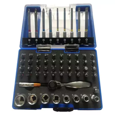 Bato top/bitssæt 1/4 6 kt. 60 dele