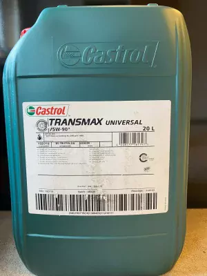 Castrol gearolie Universal 75W90 - 20 liter