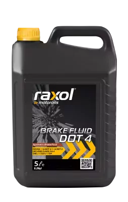RAXOL BREMSEVÆSKE BRAKE FLUID DOT 4 - 5L