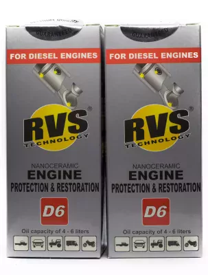 2 X D6 RVS Technology® Diesel motorbehandling