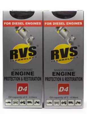 2 X D4 RVS Technology® Diesel motorbehandling