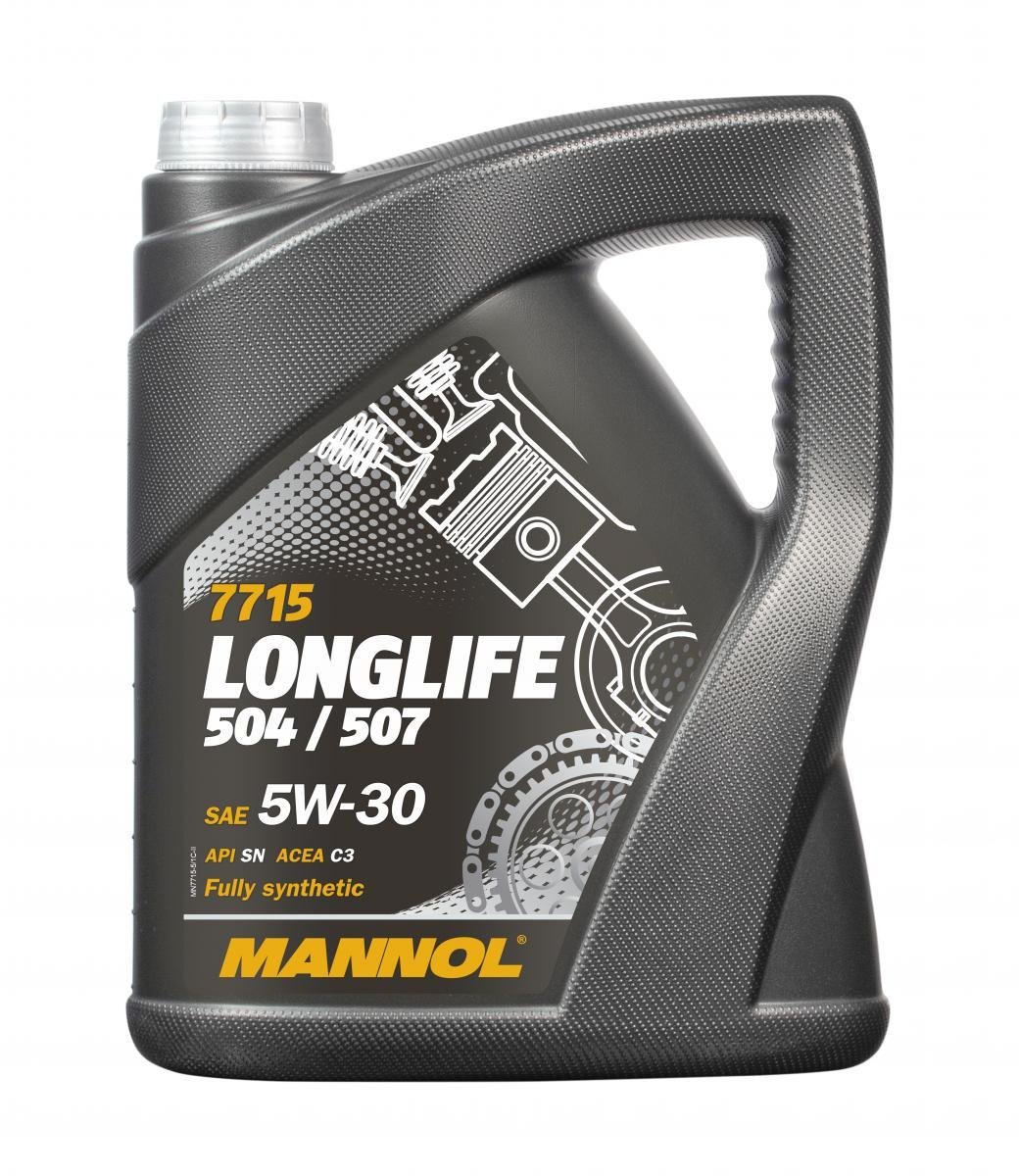 Mannol 7715 5W30 VW LL III VW 504/507 - 5L — Carproff