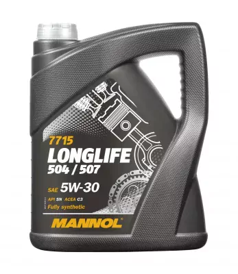 Mannol 7715 5W30 VW LL III VW 504/507 - 5L