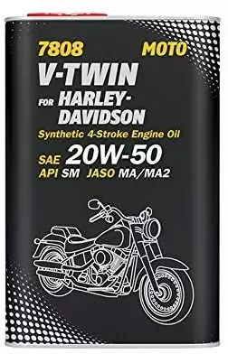 Mannol 4-T 20W50 V-Twin til Harley- 1L