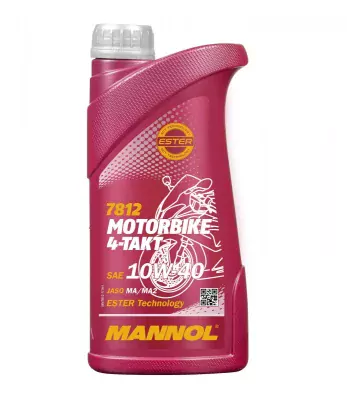 Mannol 7812 10w40 motorbike 4-T - 1 L