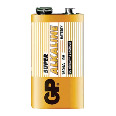 Gp 6lF22/9v batterier 10 stk.