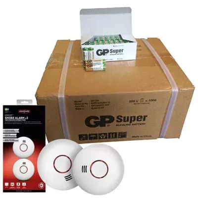 Gp lr06/aa batterier 1000 stk.
