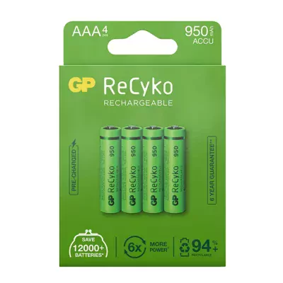 Gp recyko aaa recharge 950mah