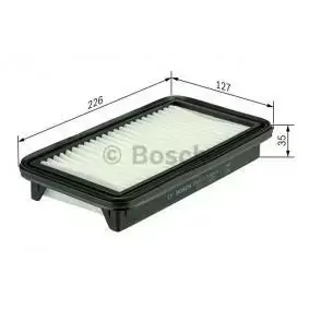 Luftfilter BOSCH F 026 400 201