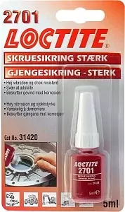 Loctite 2701 gevindsikring 5 ml