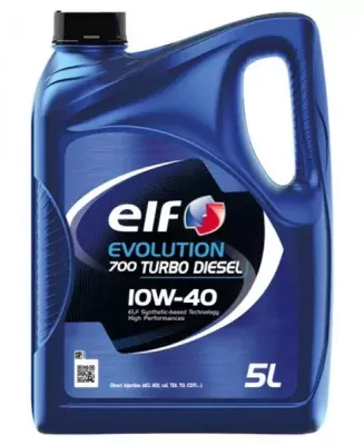 ELF EVOLUTION 700 TURBO D 10W40 - 5 L
