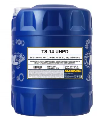 Mannol TS-14 UHPD E7/E9 15W40 - 20L